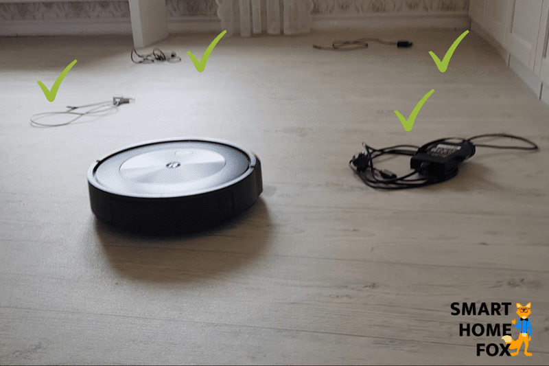 Распознавание плоских объектов iRobot Roomba j7